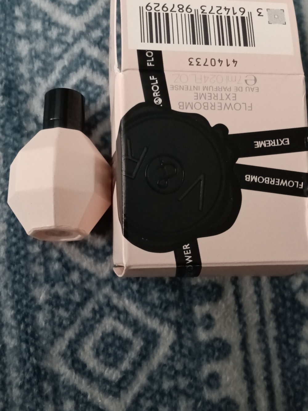 Viktor & Rolf Flowerbomb Mini – Soft Pink and Black Bottle